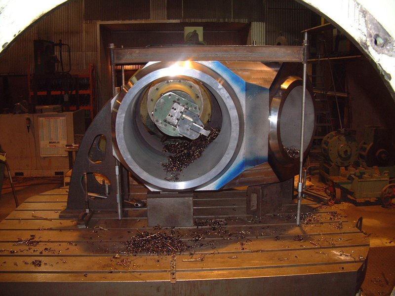 22&#039; (264&quot;) LONG X 100&quot; FARRELL HORIZTONAL BORING &amp; FACING MILL: STOCK #18996