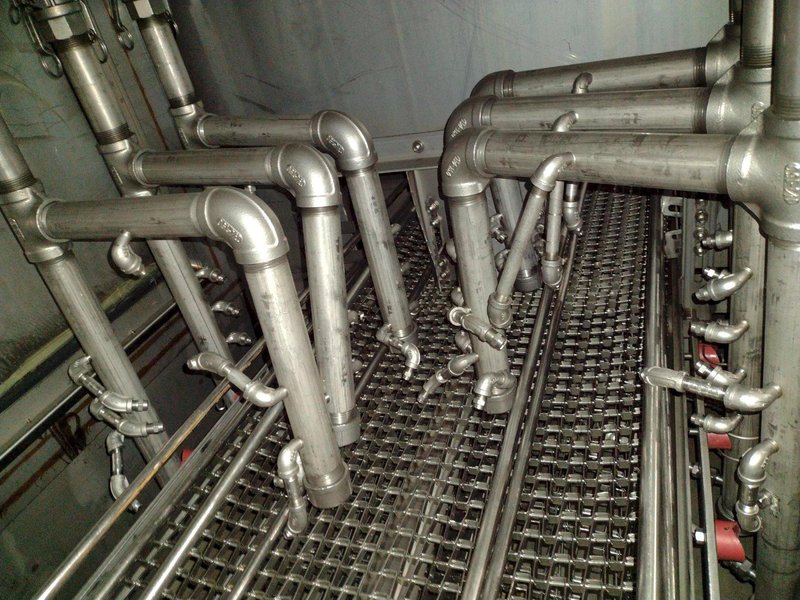24" WIDE FPI SYSTEMS MODEL #CBW-24 STAINLESS STEEL CONVEYOR TYPER PASS-THROUGH PARTS WASHER: YOBRO #25173