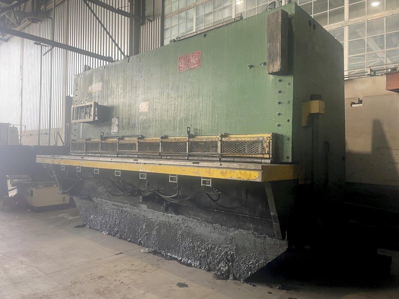 16' X 5/8" CHICAGO DREIS &amp; KRUMP AUTO-SELECT HYDRAULIC SHEAR: STOCK #15862