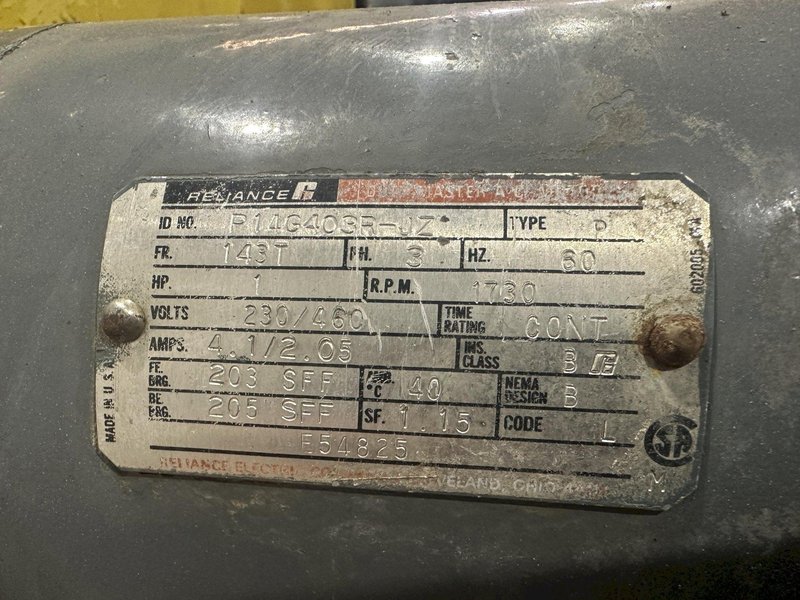 10 TON PERKINS MODEL #2A GAP BED FLYWHEEL PRESS: STOCK #77481