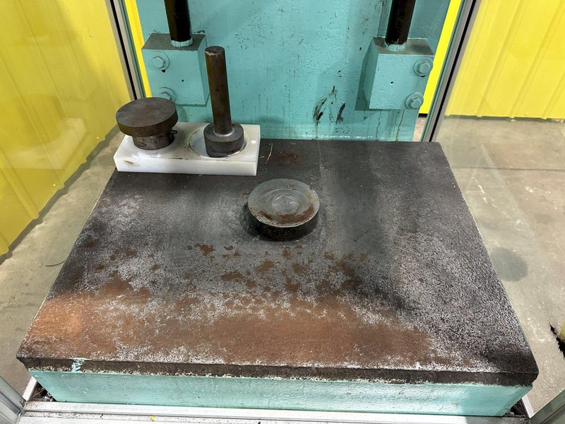 50 TON HANNIFIN MODEL F500-41-SP C-FRAME HYDRAULIC PRESS: STOCK #12233