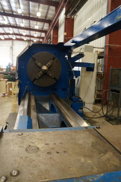 43&quot; x 157&quot;  OKUMA MODEL #LH55-N CNC LATHE WITH UPDATED (2018) FANUC CONTROLS: STOCK 21635