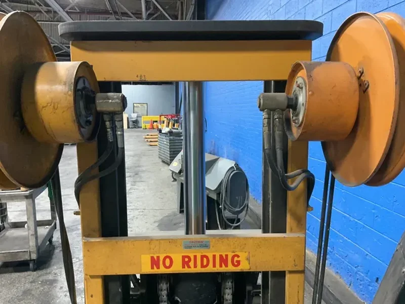 BIG JOE 2000 LBS WALK BEHIND FORKLIFT   -  PER 20-106