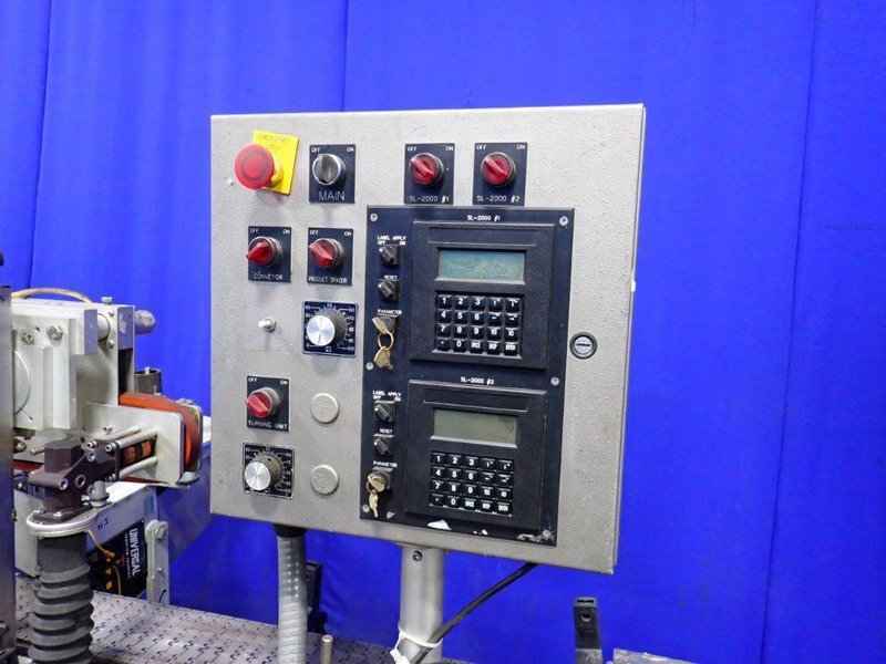 UNIVERSAL LABELING SYSTEMS INC 140" X 6" LABELER