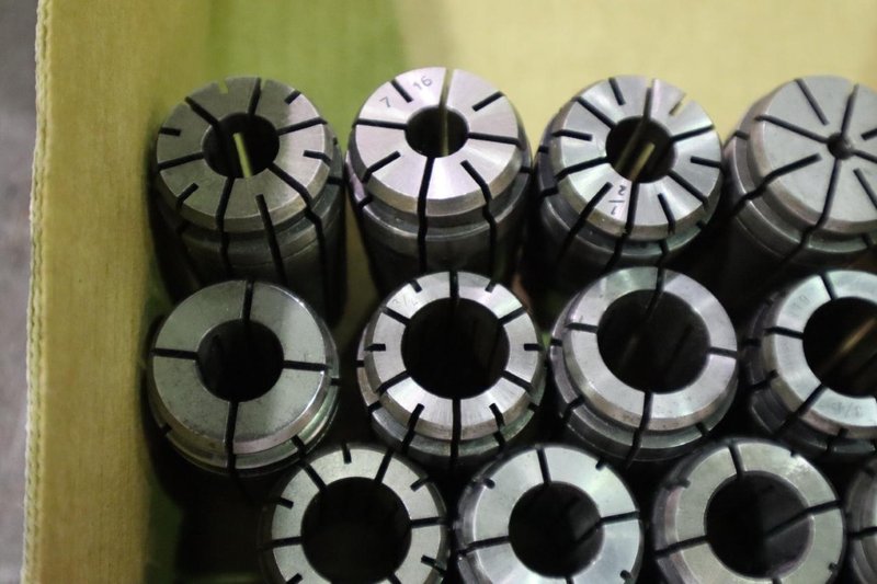 XCNA Flex Collets for XCNA-1000 Collet Tool Holders (25)- Auction Item
