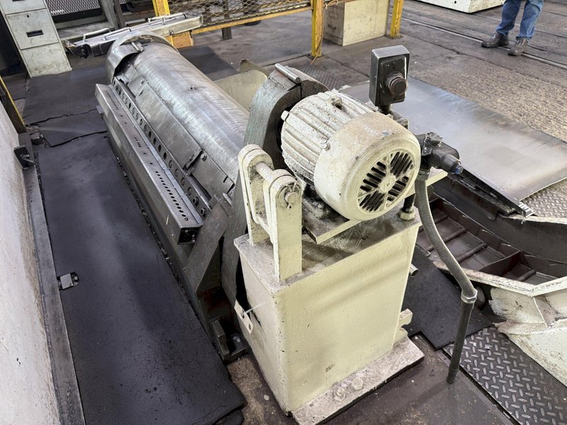 54" X .110" YODER SLITTING LINE, COMPLETE LINE, LOTS OF TOOLING: YOBRO #24277