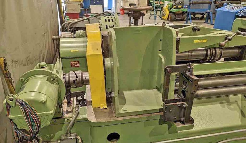 24" x 4.12" x 6,000# Ruesch Slitting Line STOCK#3222