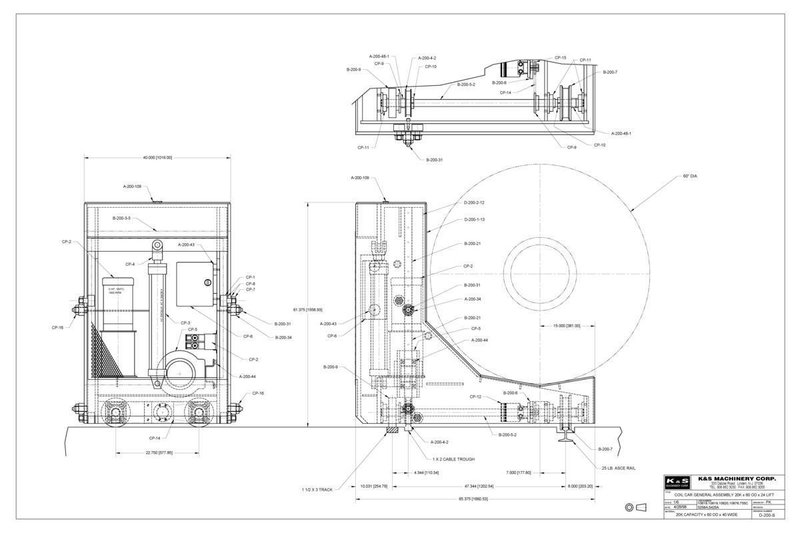 20,000# K &amp; S Exit Coil Car