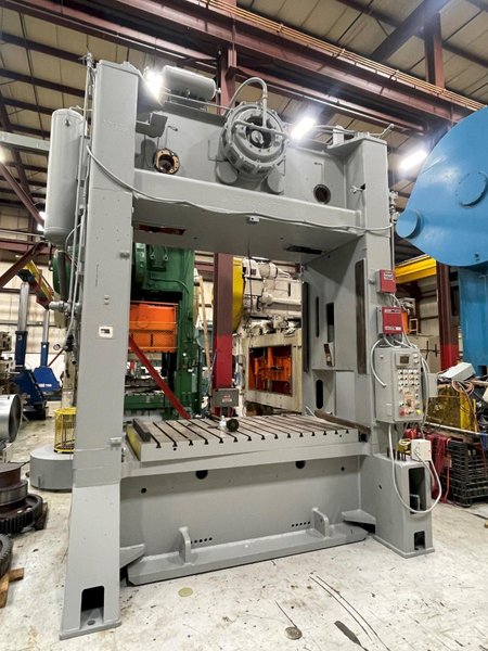 300 Ton Verson S2-300-96-54t Used Straight Side Metal Stamping Press For Sale, Recondition is complete and ready to ship!