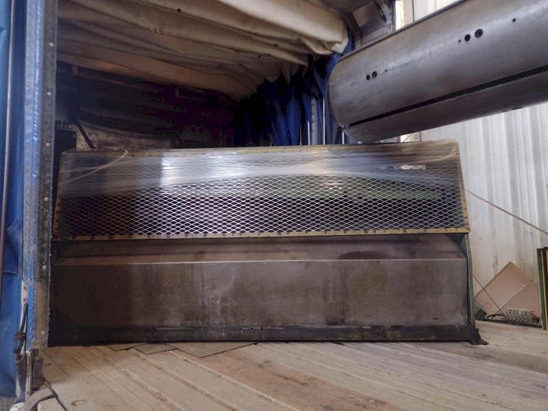 54" X 10 GAUGE DALLAS AIR FEED WITH EDWARDS SHEAR CUT TO LENGTH LINE: STOCK 15968