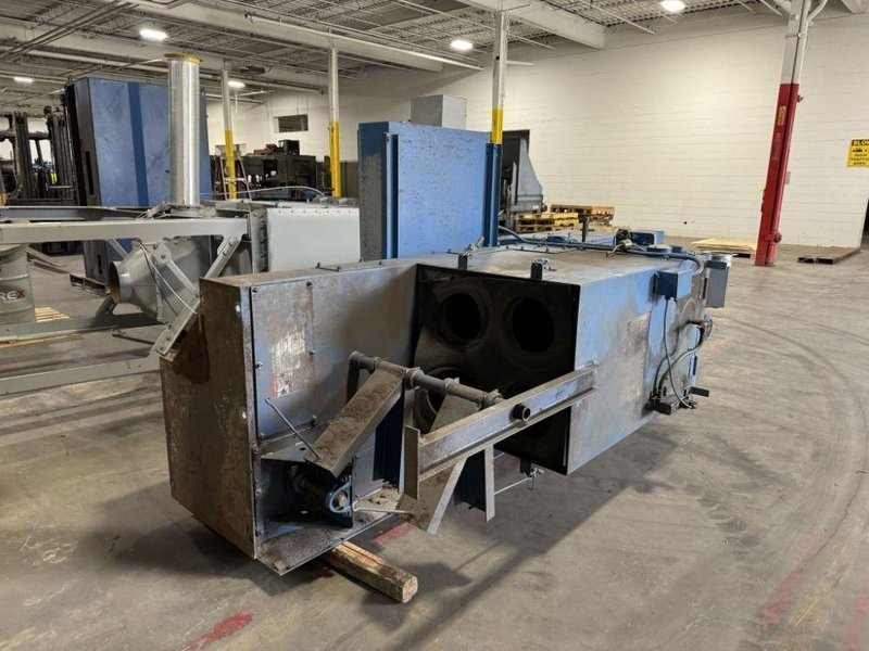 WHEELABRATOR SHOT BLAST TABLE  -  WMT-48 TABLE BLAST