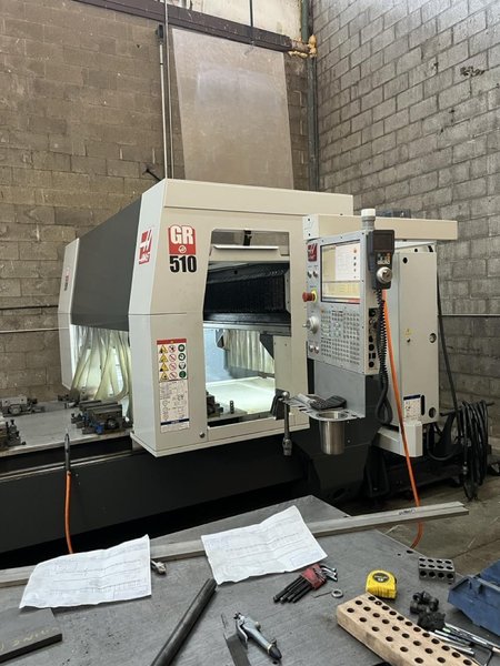 Haas GR-510 Gantry Router, 2021 – Coolant System, Remote Jog Handle
