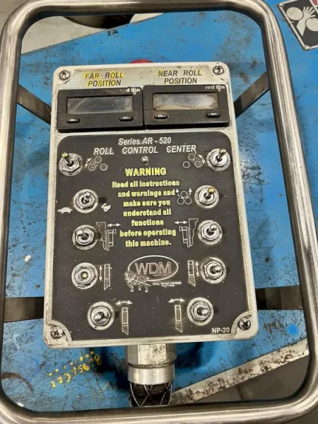 USED WDM 4" X 4" X 1/2" HYDRAULIC ANGLE ROLL MODEL AR-41, Year: 2010