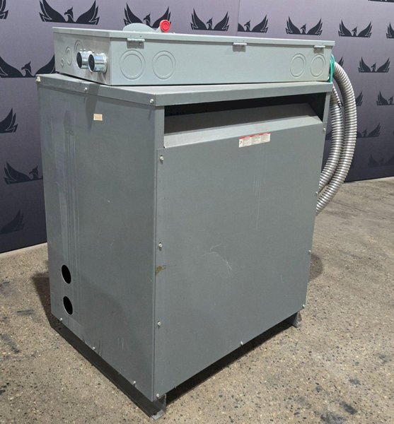 SQUARE D 220T144HDIT 460V 220KVA TRANSFORMER WITH DISCONNECT USED