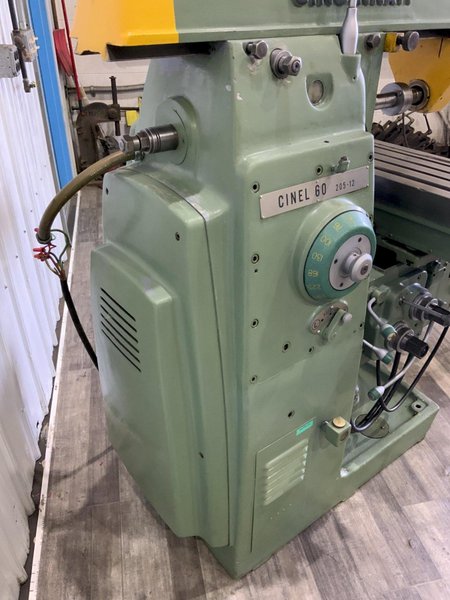 205-12 CINCINNATI CINEL 60 UNIVERSAL HORIZONTAL MILLING MACHINE: STOCK #81258
