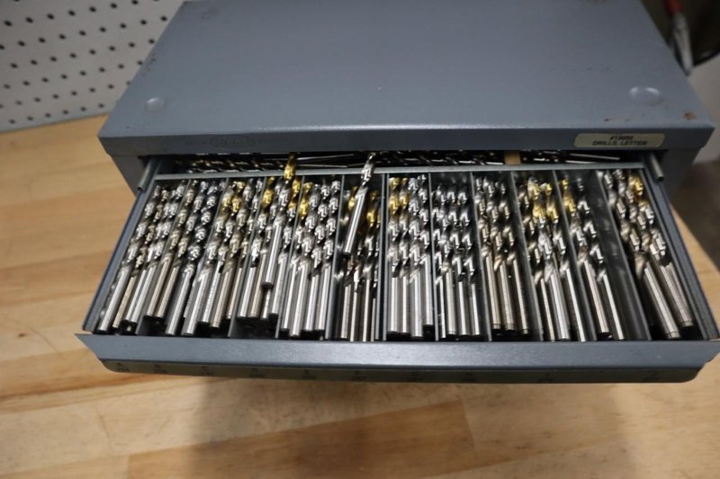 Huot Letter Drill Index 3 Drawer with Contentw- Auction Item