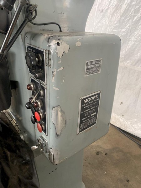 MOORE NO. 2 JIG GRINDER(120,000 RPM SPINDLE). STOCK # 0362924.