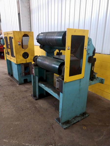 24" X .050" MACHINE CONCEPTS 21 ROLL PRECISION LEVELER, NEW 2007: STOCK #14174