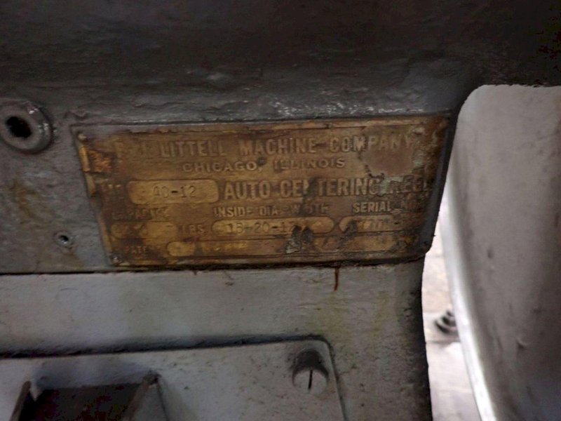 4,000 LBS LITTELL DOUBEL END CENTERING REEL: YOBRO #24315