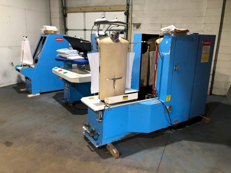 Unipress Steam Press Line Body / Sheever / Legger STOCK #2250