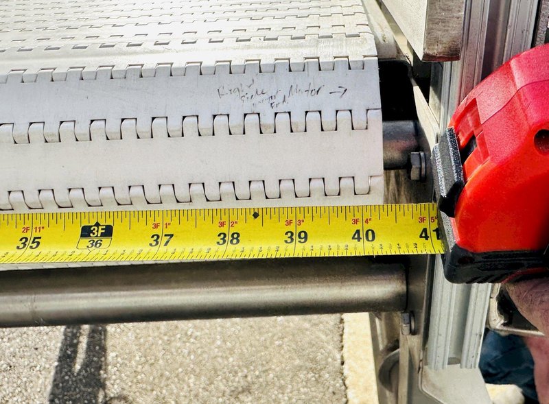 Burford Corp Model: SO72846  |   S.S. Bi-Directional Accumulation Table w/ 2-Motors