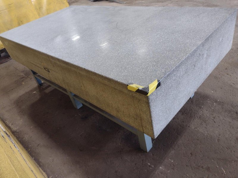 8&#039; X 4&#039; X 14&quot; CHALLENGE PRECISION LAYOUT INSPECTION GRANITE TABLE: STOCK #23799