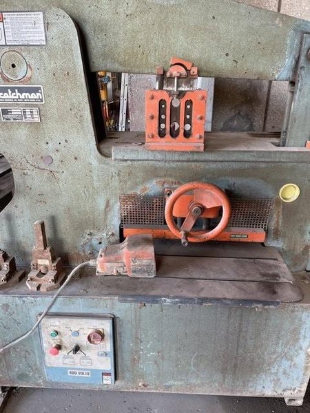 120 Ton Scotchman 12012 Ironworker, 1996 – Tooling Available