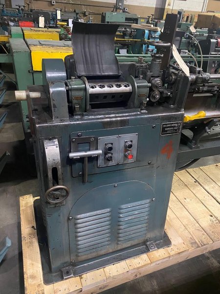 5/64&quot; Lewis Model &quot;0&quot; Wire Straighten and Cutoff Machine