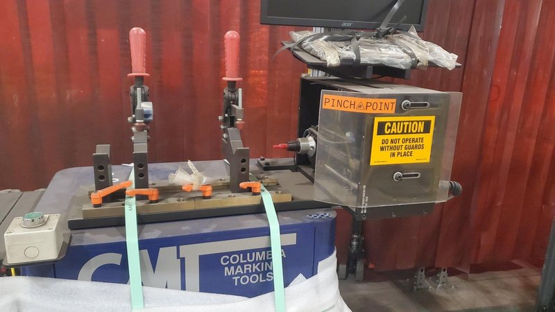 Columbia marking tools programmable scribe machine