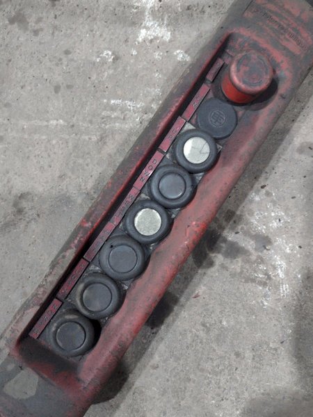 5 TON STAHL MODEL ST50 POWERED CHAIN HOIST. STOCK # 0848923