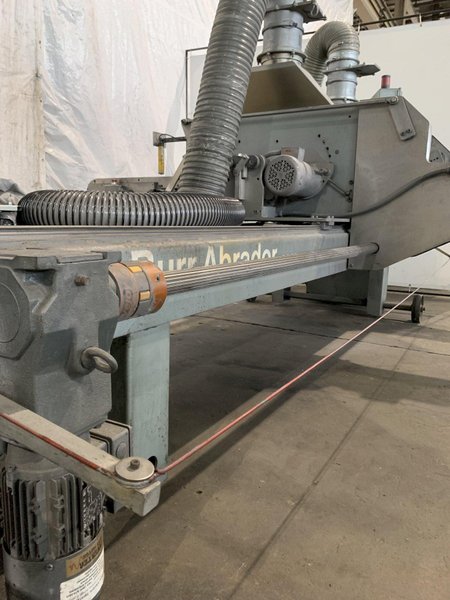 96&quot; X 96&quot; BURR-ABRADOR TOP SIDED DEBURRING MACHINE. STOCK # 0746323