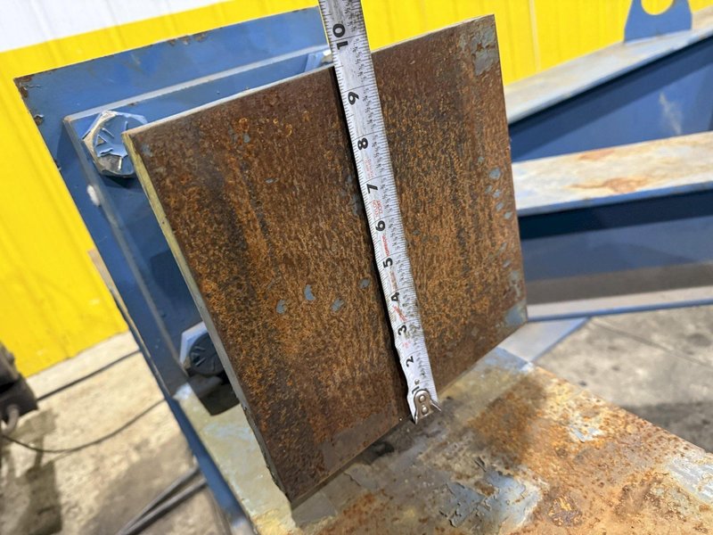 250 TON X 21' CAMBCO HYDRAULIC BEAM CAMBERING / BENDING MACHINE: YOBRO #24412