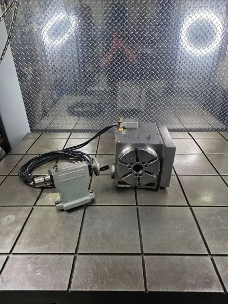 HAAS SHRT-210SPH 8.3” CNC Rotary Table 4th Axis Type &amp; 6" Tailstock #8143