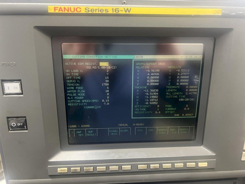 1995 Fanuc Model Robocut A-1b CNC Wire EDM For Sale