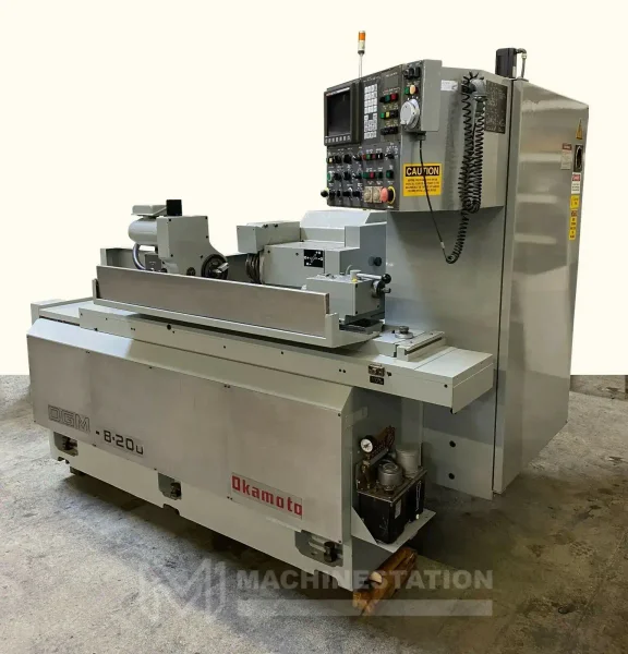 Okamoto OGM 8-20U CNC OD Universal Cylindrical Grinder