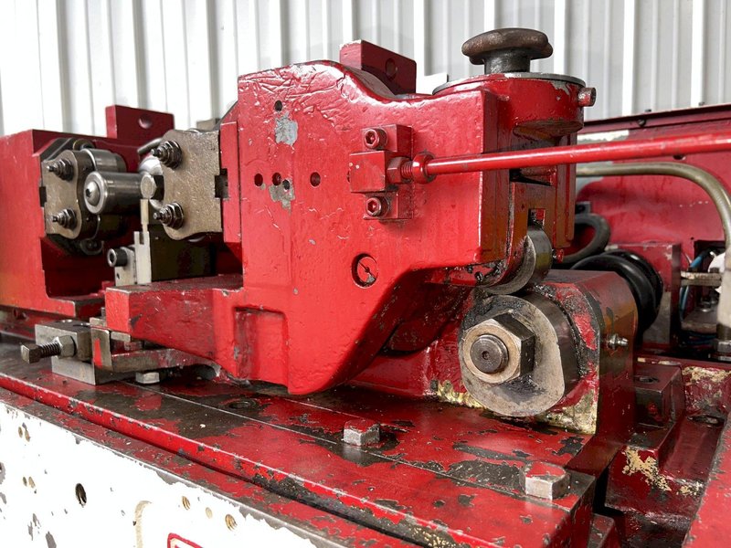 2&quot; REED MODEL B-111 CYLINDRICAL 2-DIE HORIZONTAL THREAD ROLLER THREADER: STOCK #16954