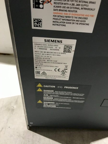 6SL3219-5HE13-5UFO G120X 40HP 480V VFD Drive – USED