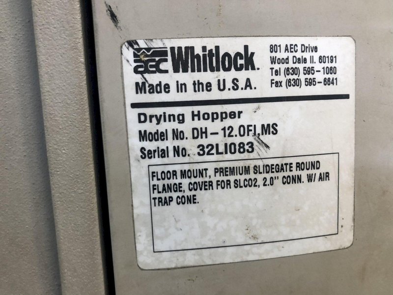 AEC WHITLOCK DRYER HOPPER WITH AUTO LOADER STOCK# 2414
