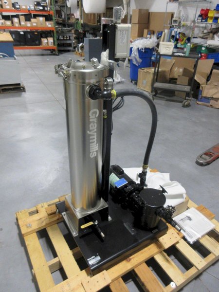 Graymills Turbo Boost Filtration System w/ 3 Extra Filter Socks- Auction Item