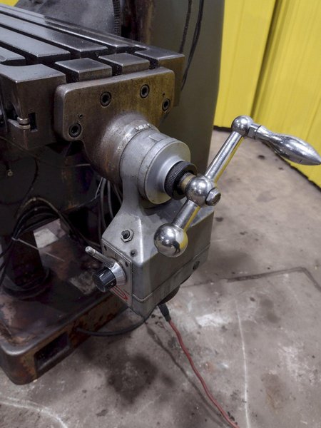 5 HP KENT MODEL #KTM-5VK RAM TYPE  KNEE MILL, 1992: STOCK #19923