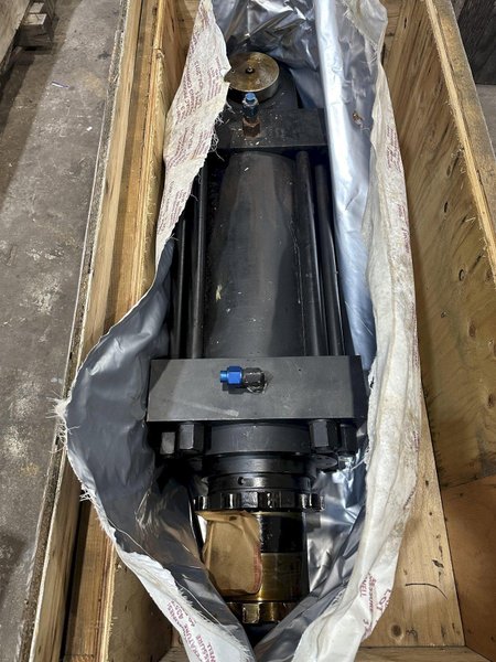 3000 TON NATIONAL (CROSBY GROUP) 4-POST HYDRAULIC PRESS / WIRE ROPE SWAGING MACHINE: STOCK #19450