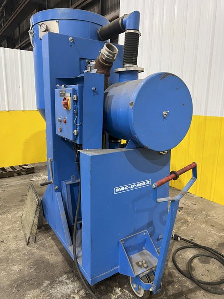20 HP VAC-U-MAX MODEL #1500FV PORTABLE VACUUM DUST COLLECTOR: STOCK #20581