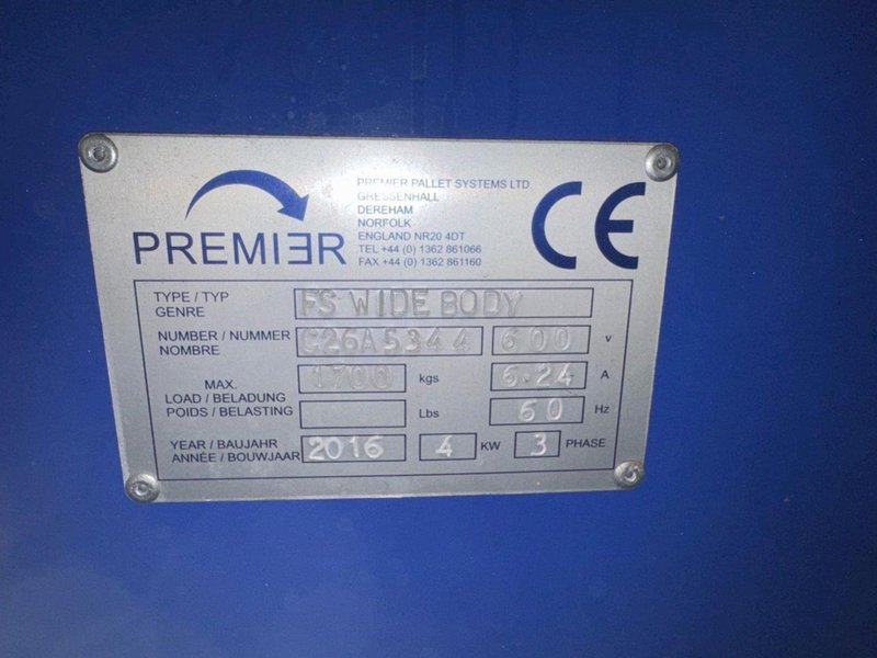 96" X 96" PREMIER PALLET FLIPPER MODEL FS WIDEBODY: YOBRO #24597