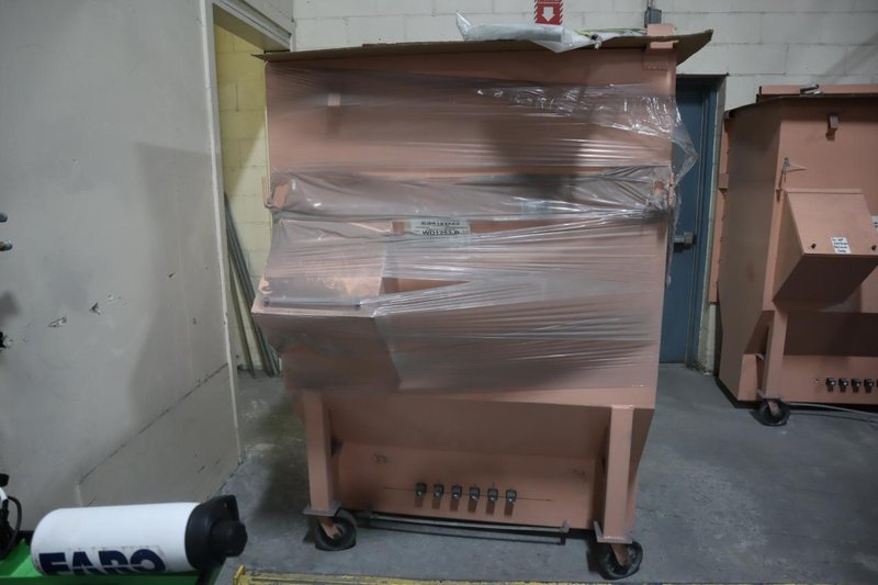 Power Coating Reclaim Hopper, Portable- Auction Item