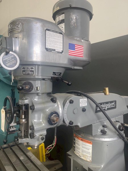 BRIDGEPORT SERIES 1 2HP 9"x48" VERTICAL KNEE MILL