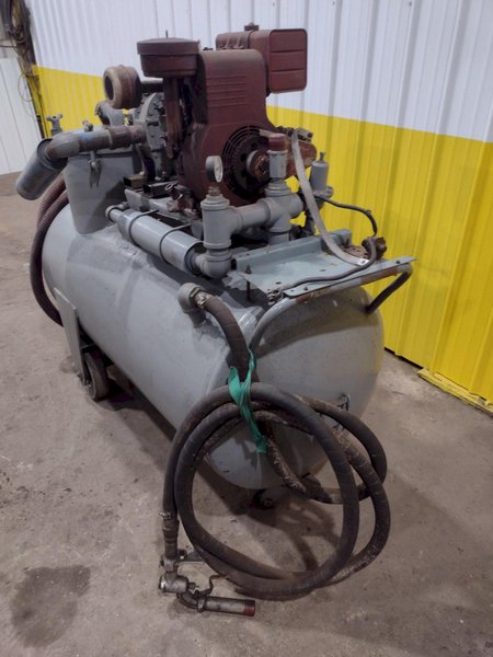 PORTABLE GAS MOTOR SUMP SUCKER &amp; PUMP: STOCK #19224