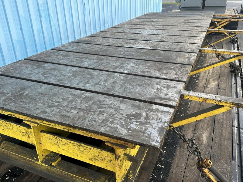 239&quot; X 72&quot; X 26&quot;  T SLOTTED WELDING TABLE: STOCK #78812