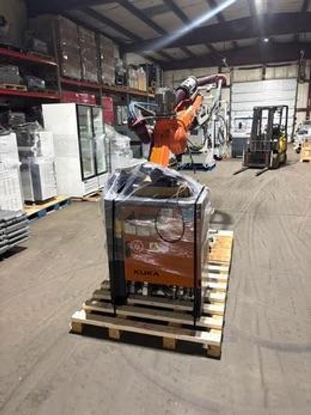 Kuka KR 120 R2700-2 / FLR Robot System w/ KR C4 NA UL Cabinet Controller, 2021