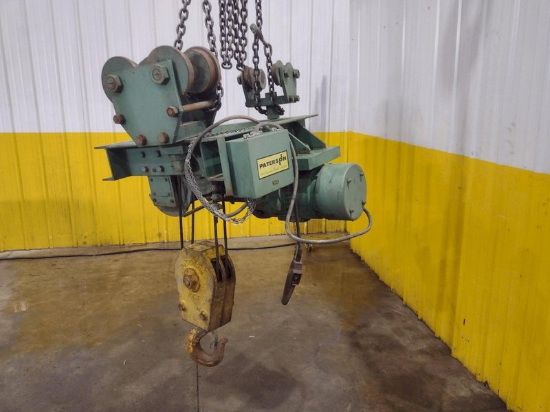 10,000 LBS (5 TON) PATTERSON POWERED CABLE HOIST: STOCK #22970