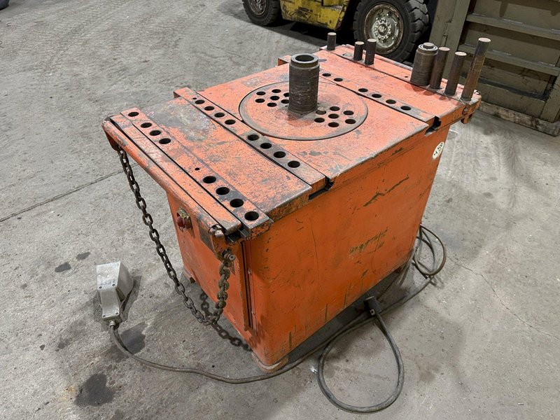 1-1/4&quot; STEINWEG MODEL #B32 REBAR, ROD &amp; BAR ROTARY BENDER: STOCK #18763